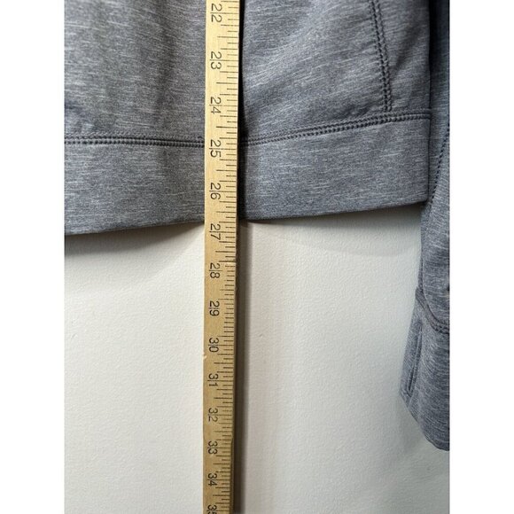 Abercrombie & Fitch Sweatshirt Men's Heather Gray 1/4-Zip Performance Size Large - Picture 10 of 12